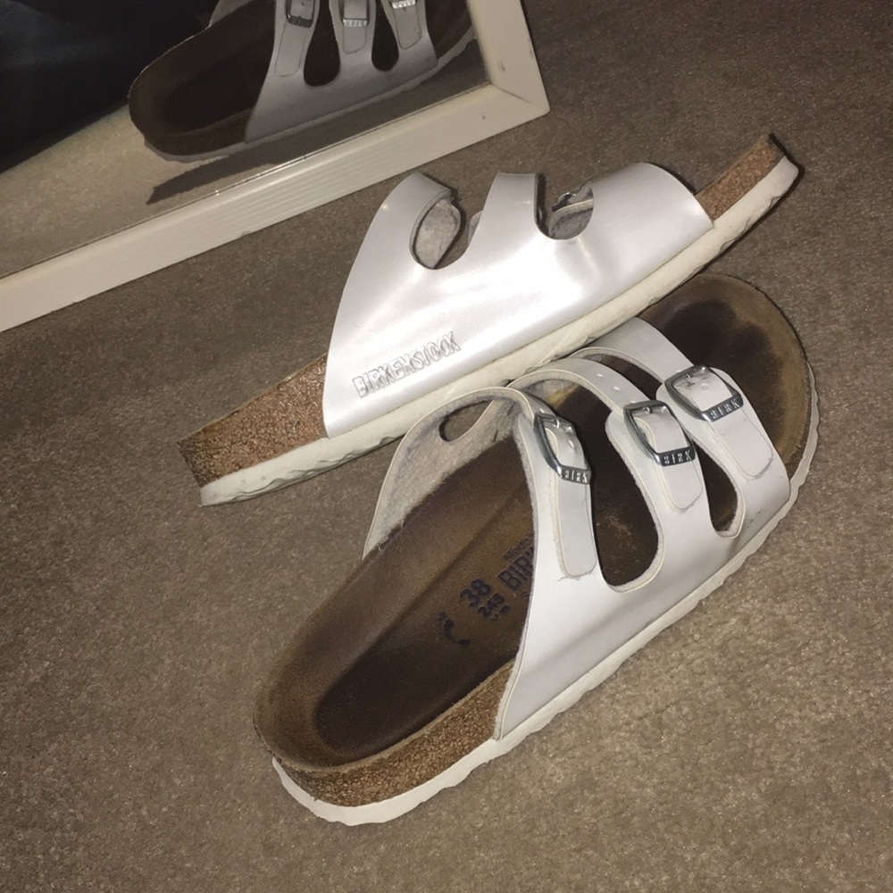 White Birkenstocks